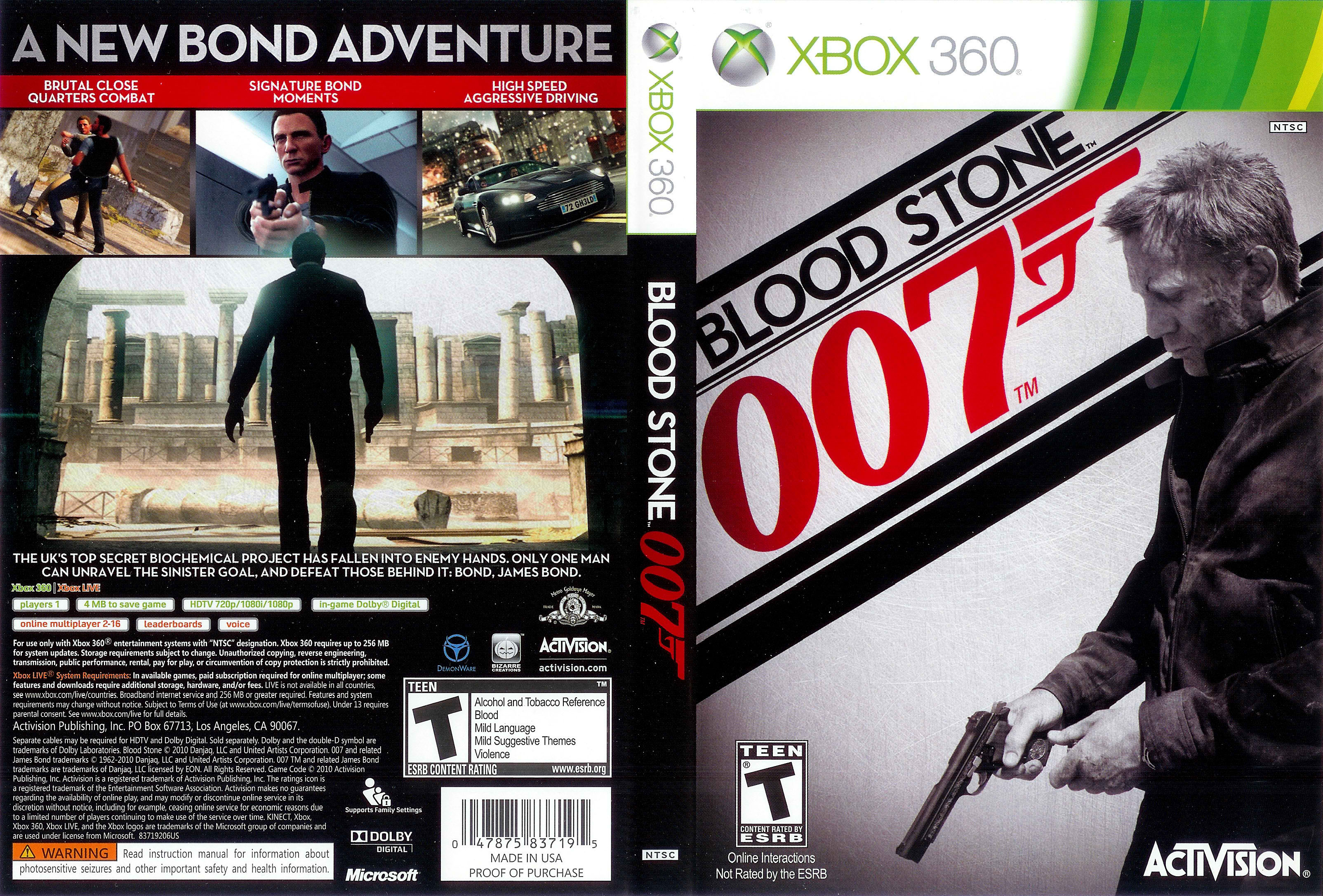 007: Blood Stone | Jeremy's All Things Xbox 360 Blog